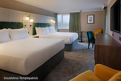 Doubletree Templepatrick Northern Ireland, Twin Bedroom