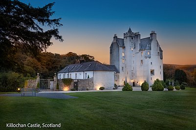 Killochan Castle Dusk