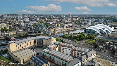 Hilton Newcastle Aerial